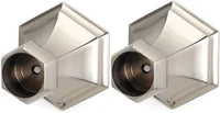 Nicole Bath Shower Rod Brackets Only A7746-SN