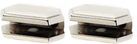 Nicole Bath Glass Shelf Brackets Only A7750-PN