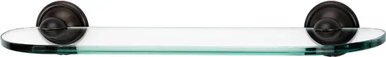 Yale Bath 18'' Glass Shelf w/Brackets A9250-18