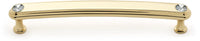 Swarovski Crystal 6'' Crystal Pull C211-6-GLD