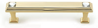 Swarovski Crystal 4'' Crystal Pull C213-4-GLD