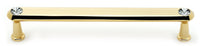 Swarovski Crystal 6'' Crystal Pull C214-6-GLD