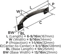 Candler 5-1/16'' cc Cabinet Pull BP29363