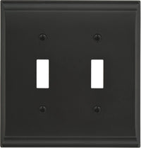Candler 2 Toggle Wall Plate BP36501