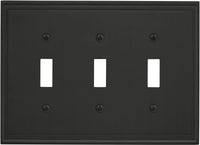 Mulholland 3 Toggle Wall Plate BP36516