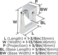 Blackrock 1-13/16'' Length Cabinet Pendant BP55274