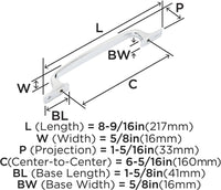 Highland Ridge 6-5/16'' cc Cabinet Pull BP55321