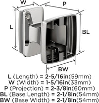 Revitalize Traditional Single Robe Hook BH36030