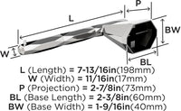 St. Vincent Contemporary Single Post Toilet Paper Holder BH36041