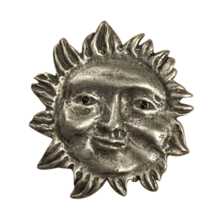 Wavy Ray Sun Knob 027