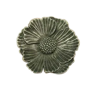Lg. Lotus Flower Knob 2234