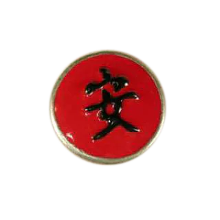 1 1/4'' Happiness Black/Red 226127-19