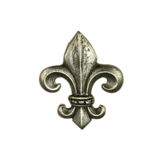 Fleur-de-Lis-Lg Knob 560