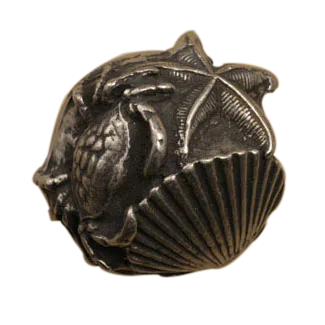 'Crab, Shell, & Starfish '' Knob 851