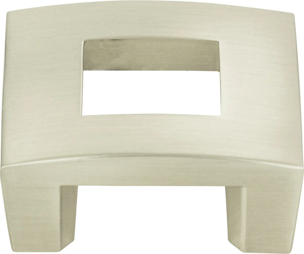 Centinel Square Knob 1 1/4'' cc Brushed Nickel 255-BRN