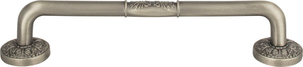 Hammered Medallion Pull 5'' cc Pewter 277-P