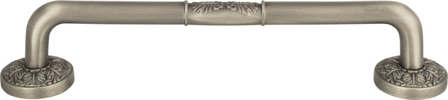 Hammered Medallion Pull 5'' cc Pewter 277-P