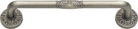Hammered Medallion Pull 5'' cc Pewter 277-P