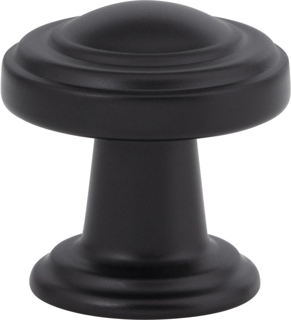 Bronte Knob 1 1/8'' Matte Black 313-BL