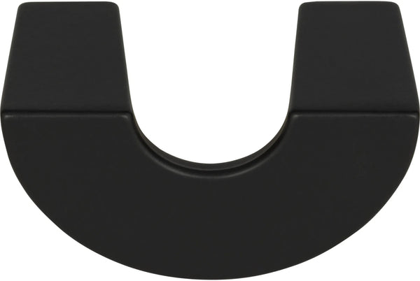 Roundabout Knob 1 1/4'' cc Matte Black 353-BL