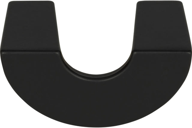 Roundabout Knob 1 1/4'' cc Matte Black 353-BL