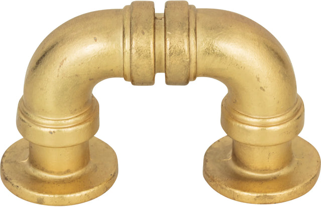 Steam Punk Finger Pull 1 5/16'' cc Vintage Brass 366-UB