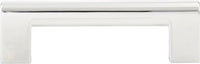 Round Rail Pull 3 3/4'' cc Polished Chrome 438-CH