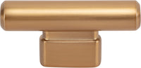 Holloway T-Knob 2 1/2'' Warm Brass A511-WB