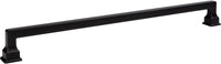 Erika Appliance Pull 18'' cc Matte Black A628-BL