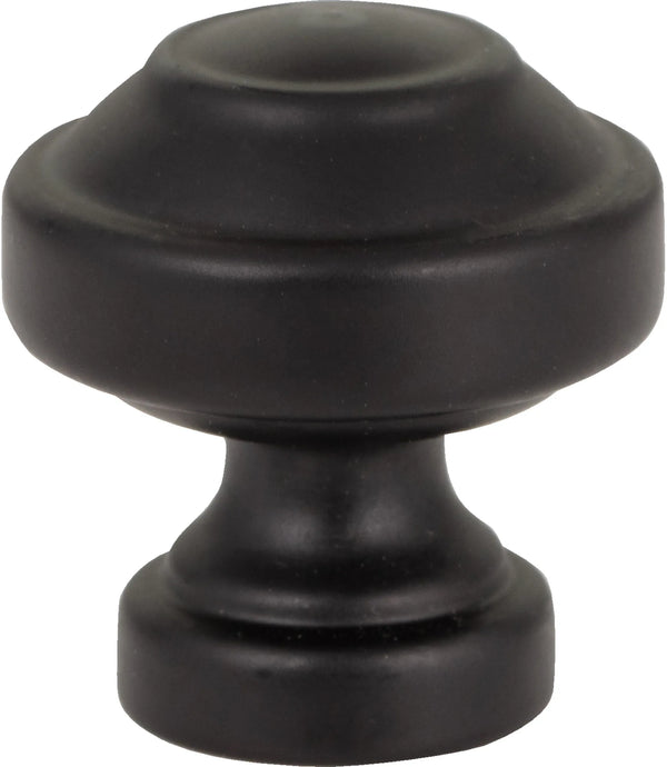 Malin Knob 1 1/8'' Matte Black A640-BL