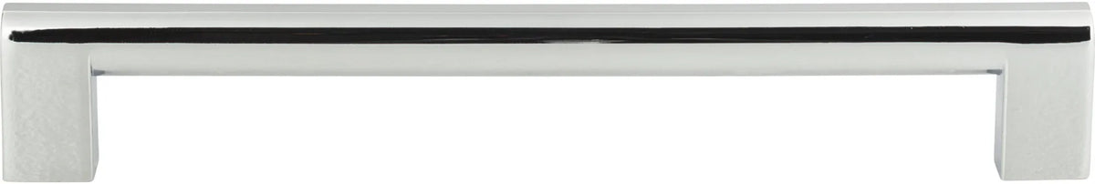 Round Rail Pull 7 9/16'' cc Polished Chrome A829-CH