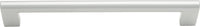 Round Rail Pull 7 9/16'' cc Matte Chrome A829-MC
