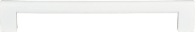 Round Rail Pull 7 9/16'' cc High White Gloss A829-WG