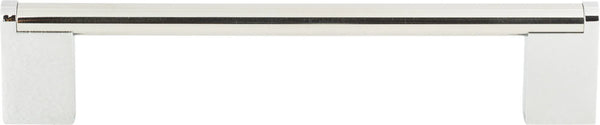Stainless Steel Round 3 Point Pull 6 5/16'' cc Polished A858-PS