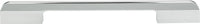 Round Thin Pull 7 9/16'' cc Polished Chrome A892-CH