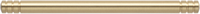 Griffith Pull 5 1/16'' cc Warm Brass A953-WB