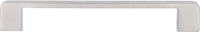 Stainless Clemente Pull 7 9/16'' Brushed Steel A993-SS