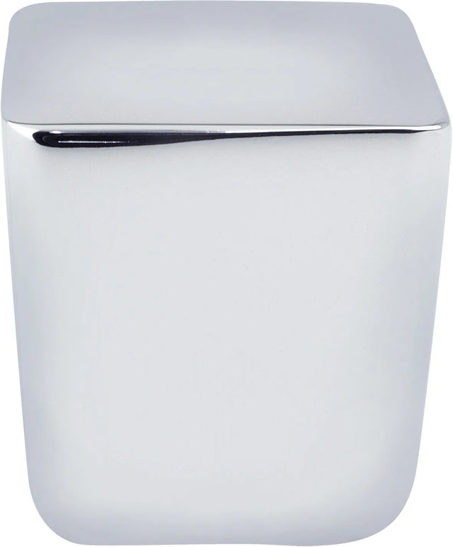 Mini Polished Chrome Large Square Knob 1331-1026-C