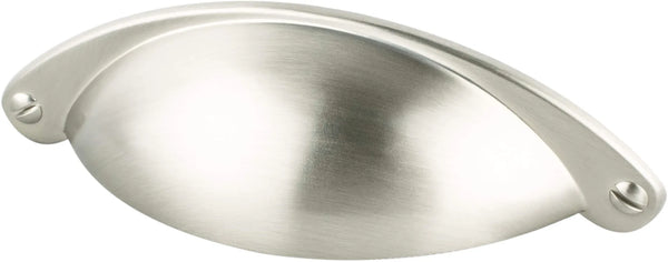 Andante 64mm CC Brushed Nickel Cup Pull 7884-1BPN-P