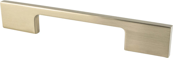 Contemporary Advantage Two 96mm CC Champagne Rectangle Pull 9033-40CZ-P