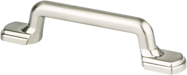 Traditional Advantage Two 3'' CC Brushed Nickel Rounded End Pull 9378-1BPN-P