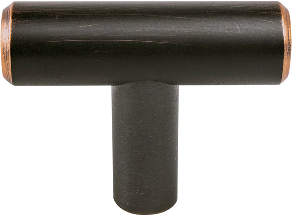 Transitional Advantage Two Verona Bronze T-Bar Knob 9555-20VB-P
