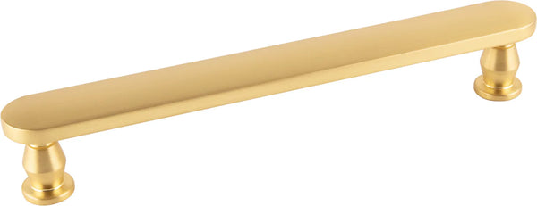 Anders Collection Pull 6-5/16'' cc Brushed Golden Brass Finish B078791BGB