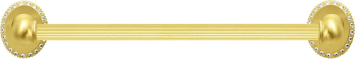Caché 16'' cc towel bar 5/8'' reeded center 1706R-8C