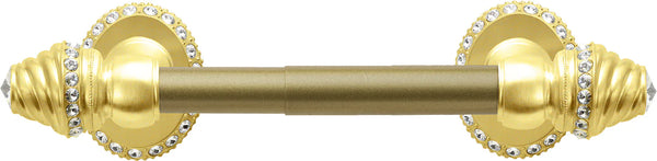 Caché II tissue post large escutcheon with Swarovski Clear Crystals 1855-8C
