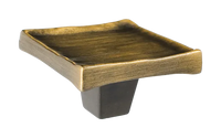 Forged 3 Square Knob 2'' C-FC305
