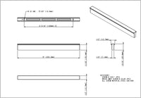 Brewer 160 mm cc Pinch Pull 821-160MB