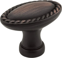 Lindos 1-3/8'' Length Oval Knob Z115L-DBAC
