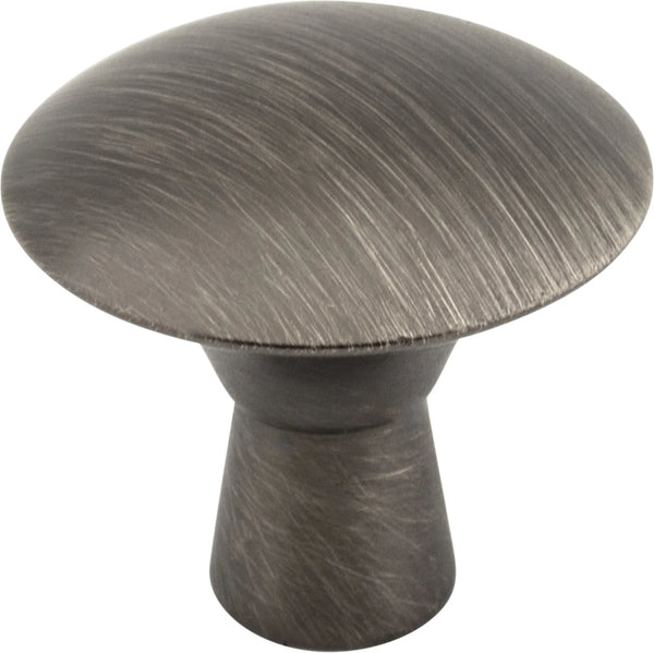 Zachary 1-1/16'' Diameter Mushroom Knob 988BNBDL