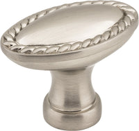 Lindos 1-3/8'' Length Oval Knob Z115L-SN